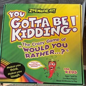 You Gotta Be Kidding! Game - the ‘Would You Rather’ Kids Box Game